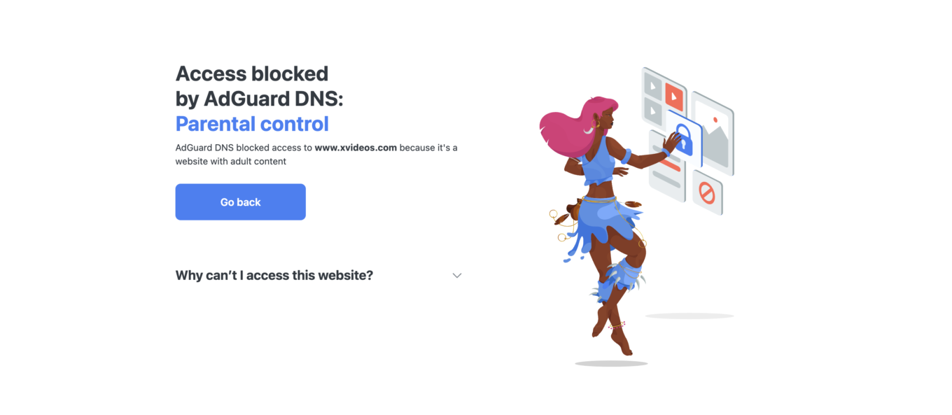 Access blocked