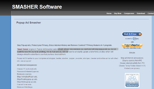 Remove the ads in browser Ad Smasher Remove the ads in browser Ad Smasher