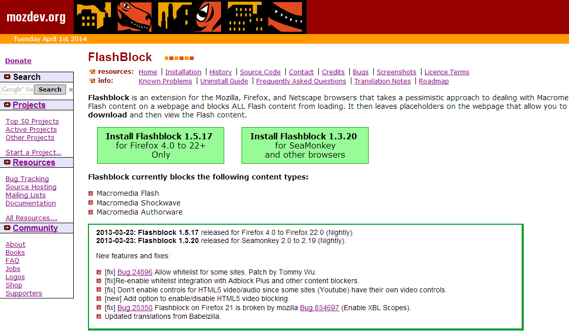 Remove the ad banners Flashblock Remove the ad banners Flashblock