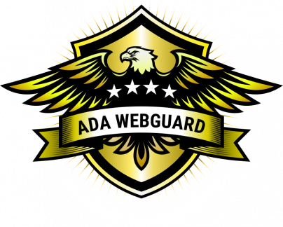 ADA WebGuard Logo. Compliance and Accessibility for All
